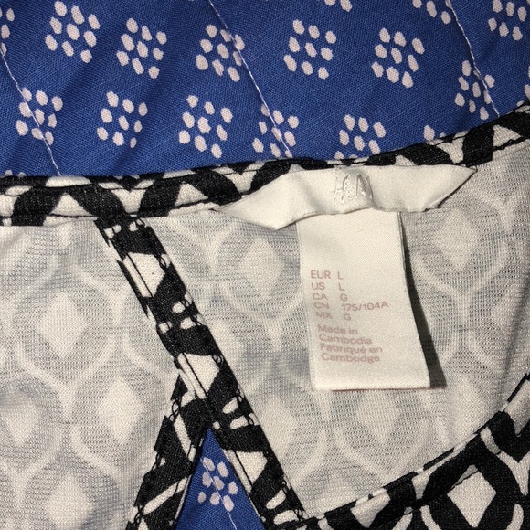 ‼️NEW WITHOUT TAG‼️ H&M Black & White Dress - Picture 5 of 5